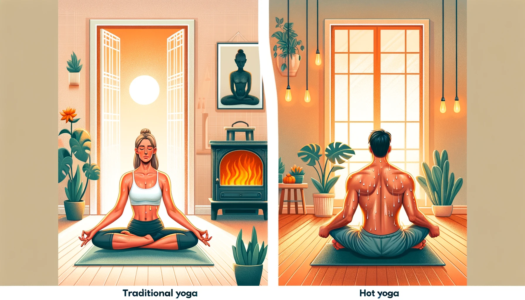 Hot vs Traditional Yoga
