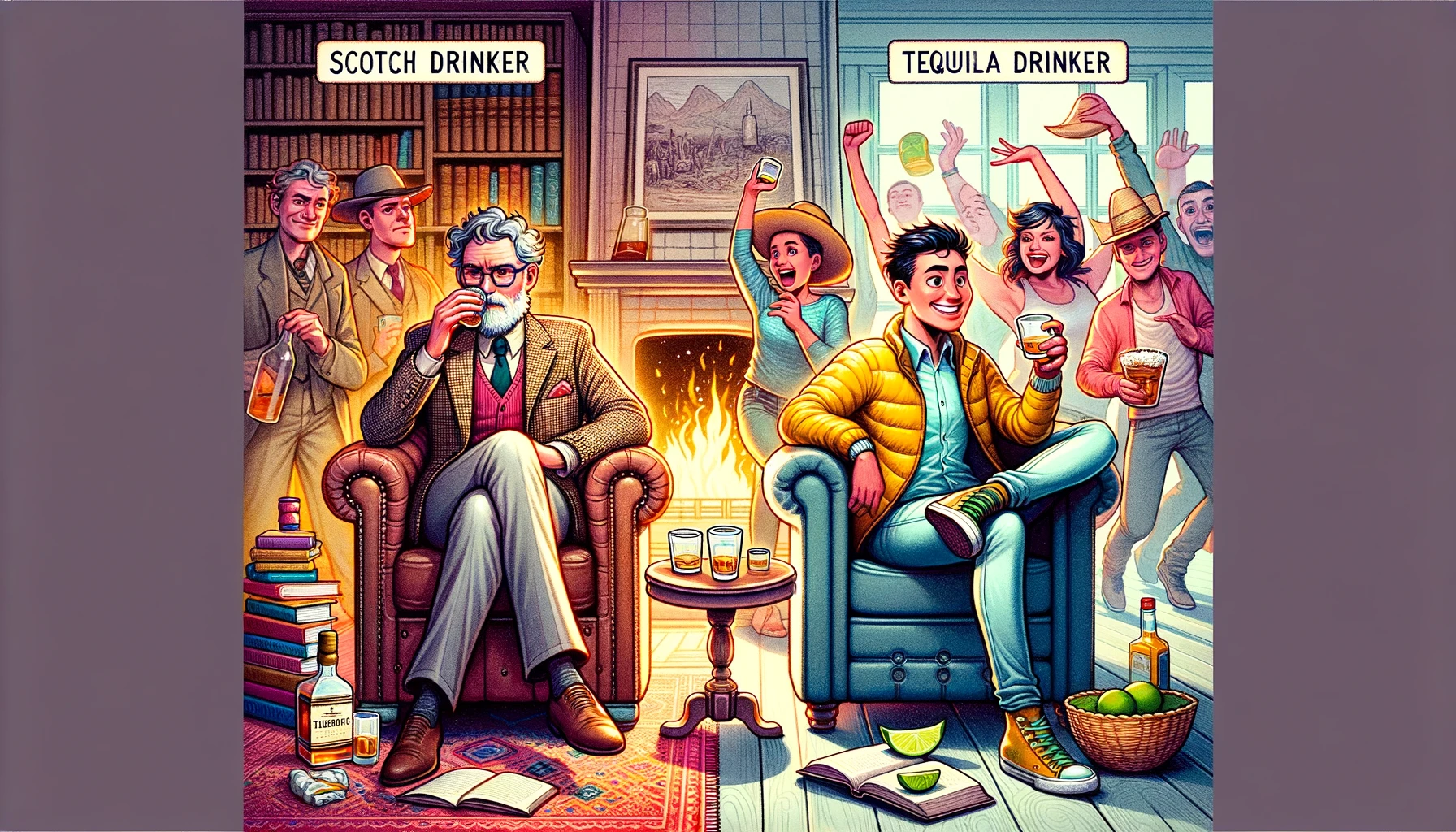 Scotch vs Tequila Drinkers