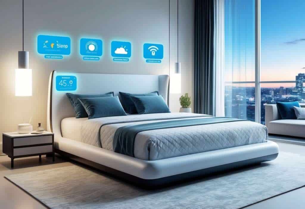 Bed with Tech